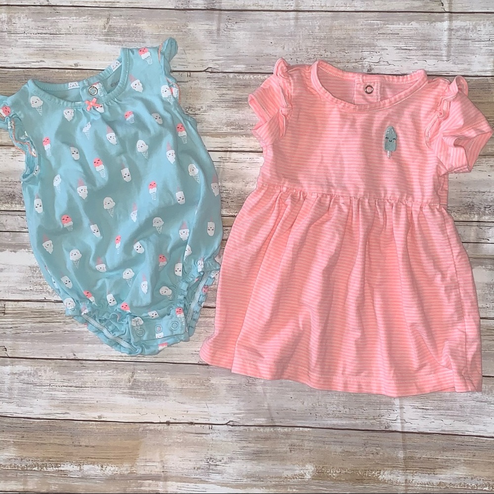 3/$15🌟 Carter’s Ice Cream Bundle Size 6M